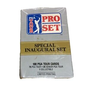 PGA GOLF TOUR 1990 PRO SET FACTORY SEALED BOX TRADING CARDS LIMITED PRINTING-FS